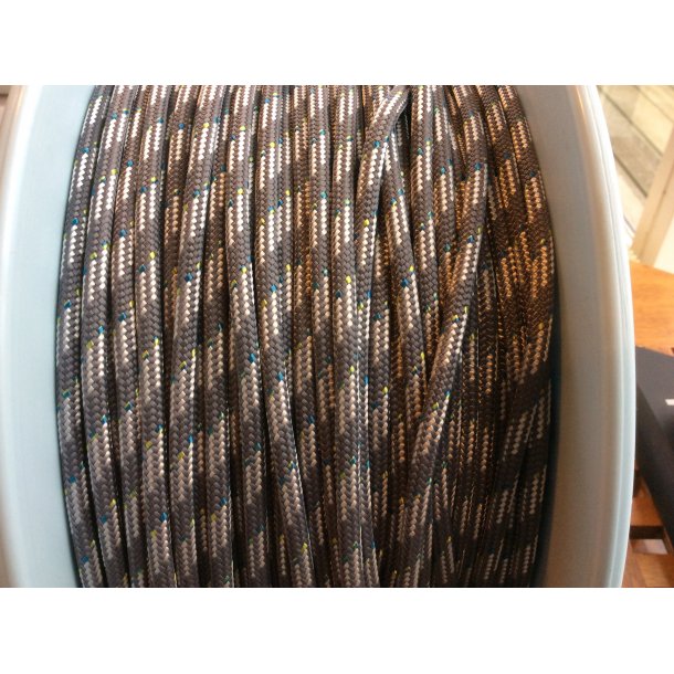 Liros Dynamic Color, dyneema, 6mm, darkgrey/white
