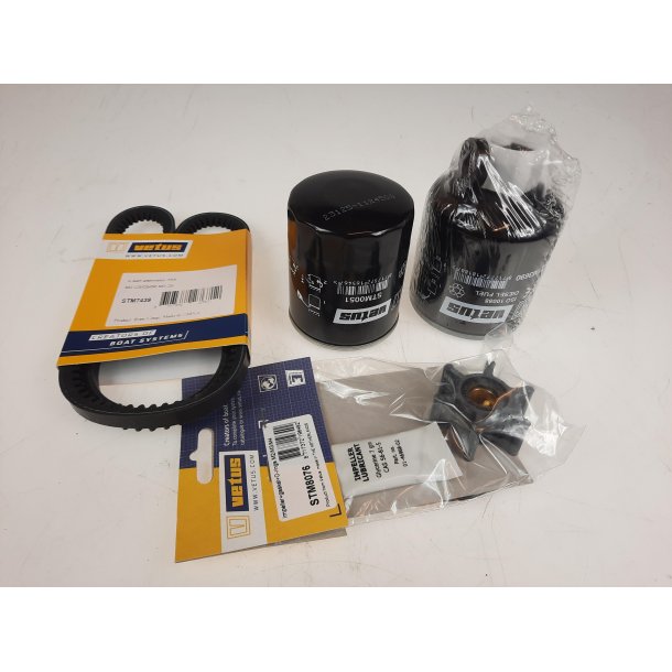 VETUS Service kit M2/M3 75 Amp alternator med STM7439 V-belt